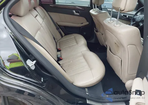 2011 Mercedes-Benz E 550 from USA, damaged, VIN WDDHF7CB2BA470136